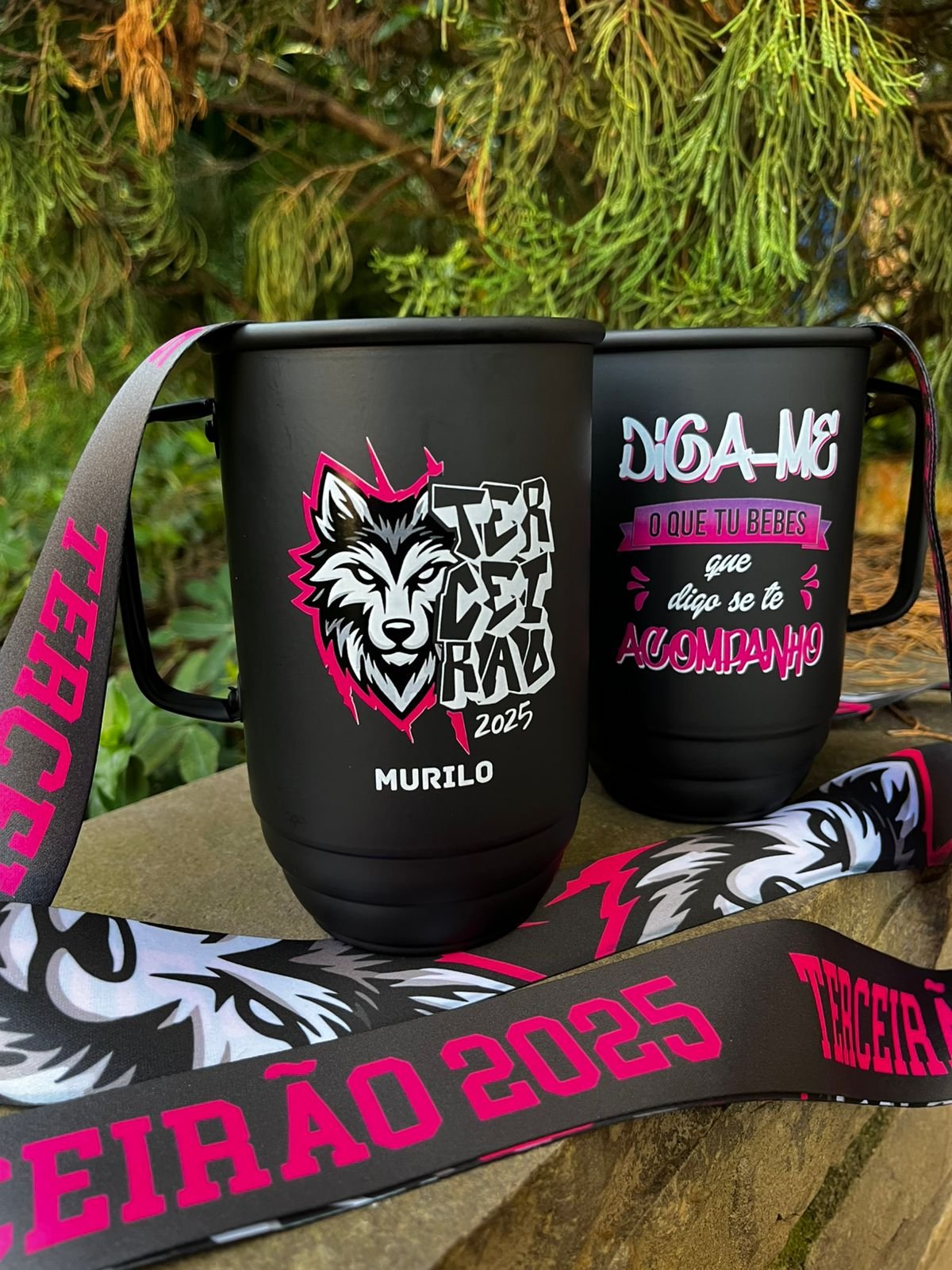 Caneca terceirão lobo